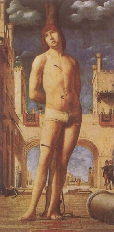 Antonello da Messina St Sebastian